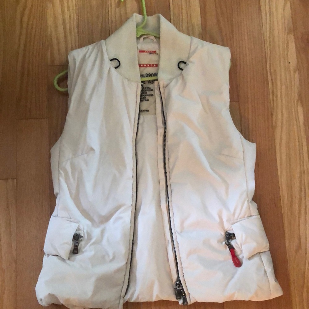 Vintage Prada puffer vest